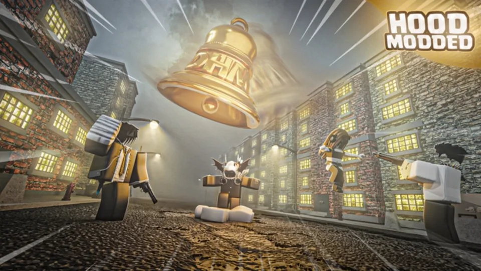 Hood Modded key art used on a public codes page for the official Roblox experience.